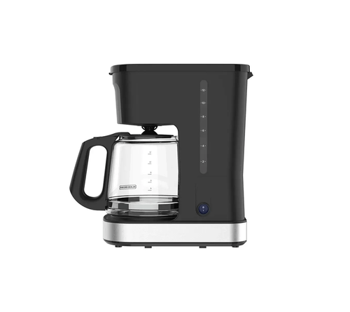 Cafetera Black+Decker 12 Tazas Filtro Permanente CM0322-0SD