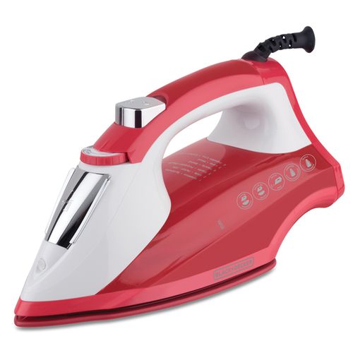 Plancha de vapor Black+Decker 2 veces mas durable IR1865