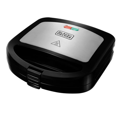 Sandwichera Black+Decker 2 porciones placa profunda SM24530