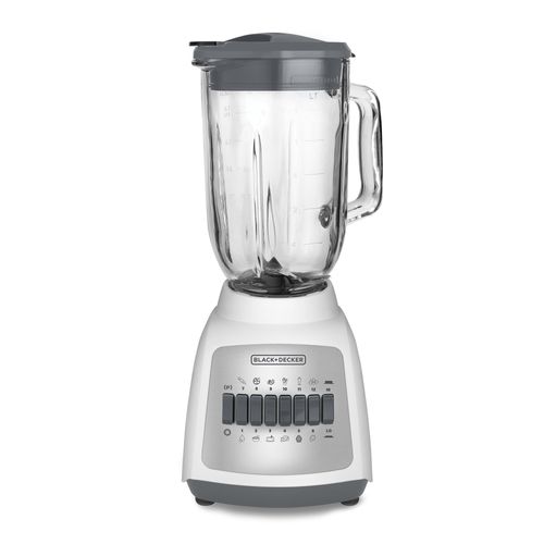 Licuadora Black+Decker 12 velocidades jarra vidrio BLBD210GW