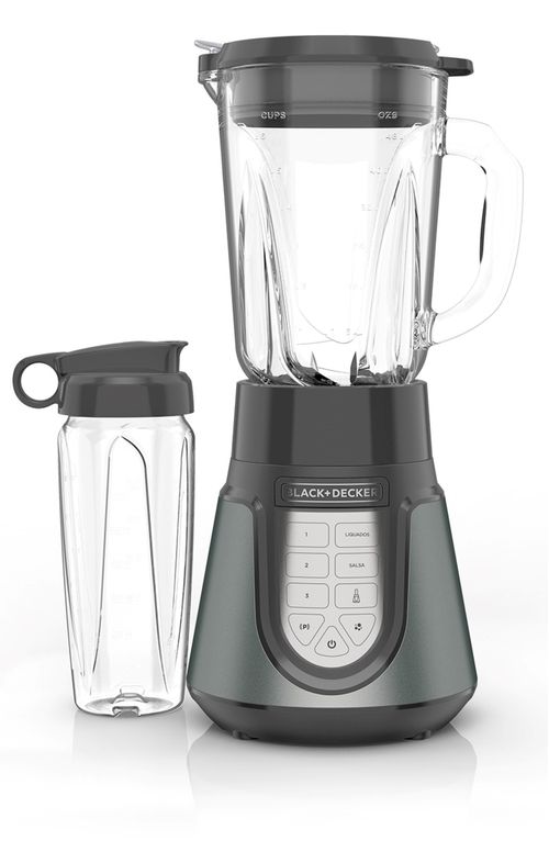 Licuadora Silenciosa Black+Decker jarra vidrio, BL1516-2MDLA